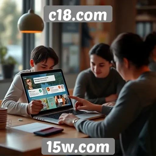 Novos recursos interativos no c18.com